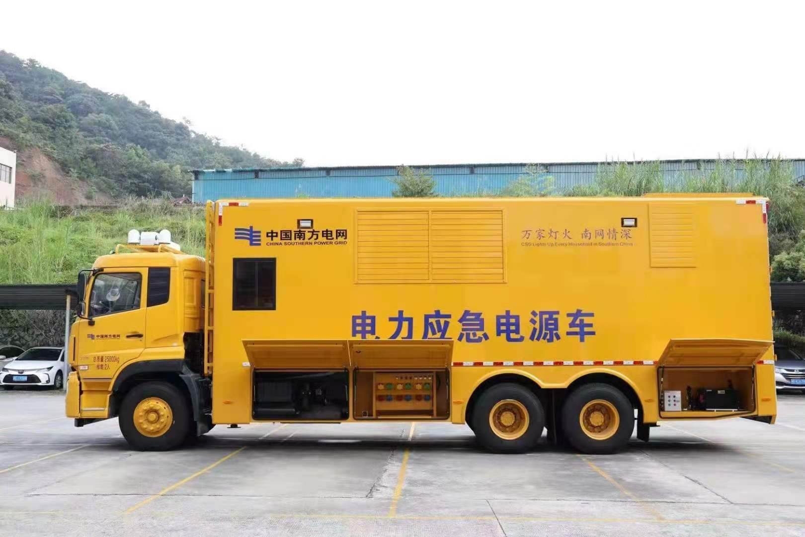 吉水安康大型柴油发电机发电车UPS电源出租租赁